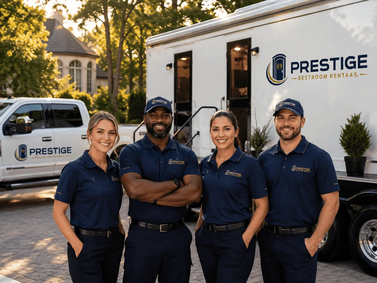 Trusted Luxury Portable Restrooms company in La Joya, TX